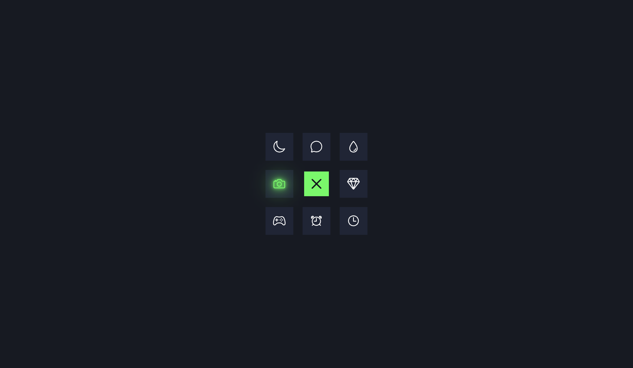 9 Dot Navigation Menu in HTML, CSS & JS – Grid-Based UI Navigation - Project Thumbnail