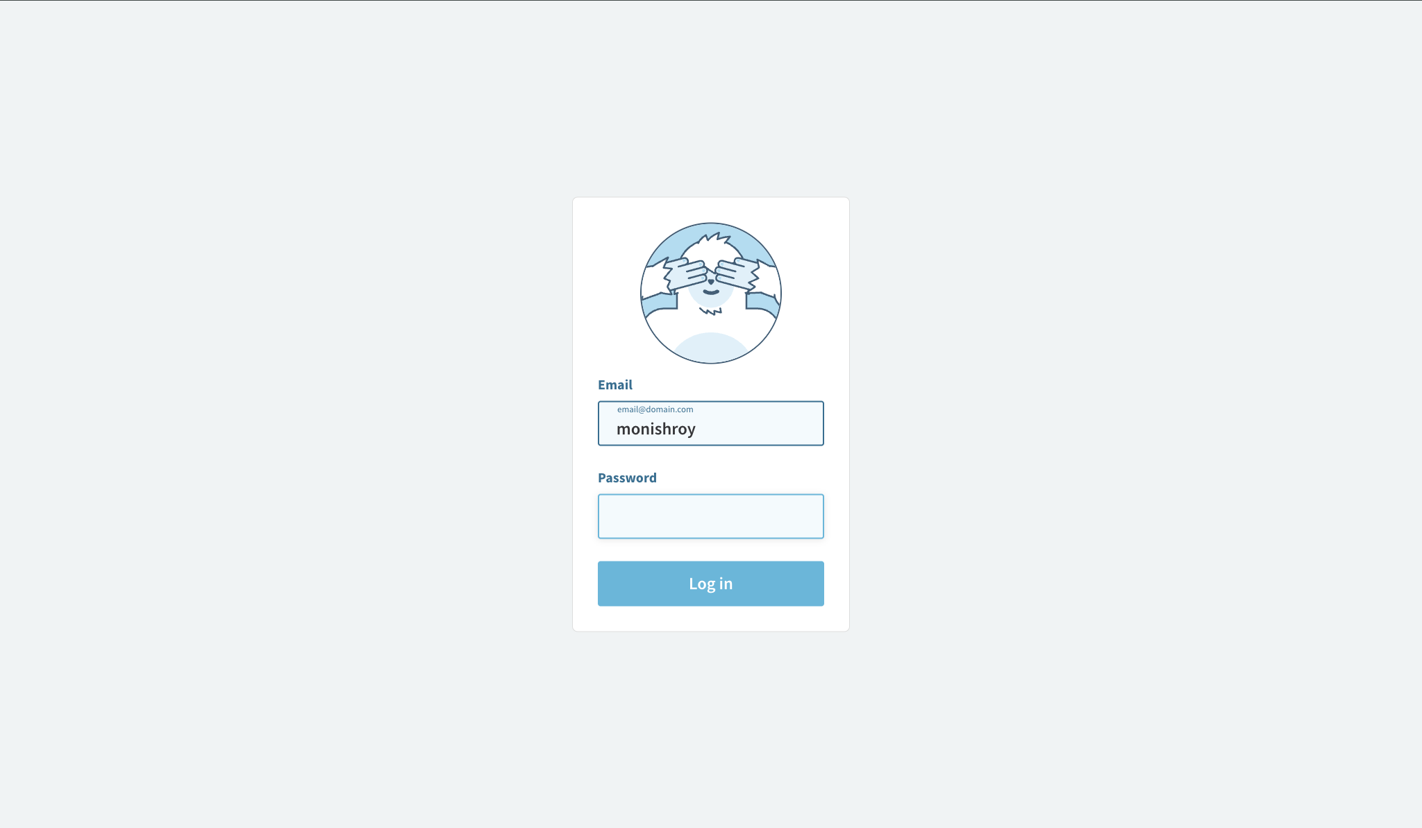 Animated Login Page - HTML CSS Interactive Login Form - Project Thumbnail