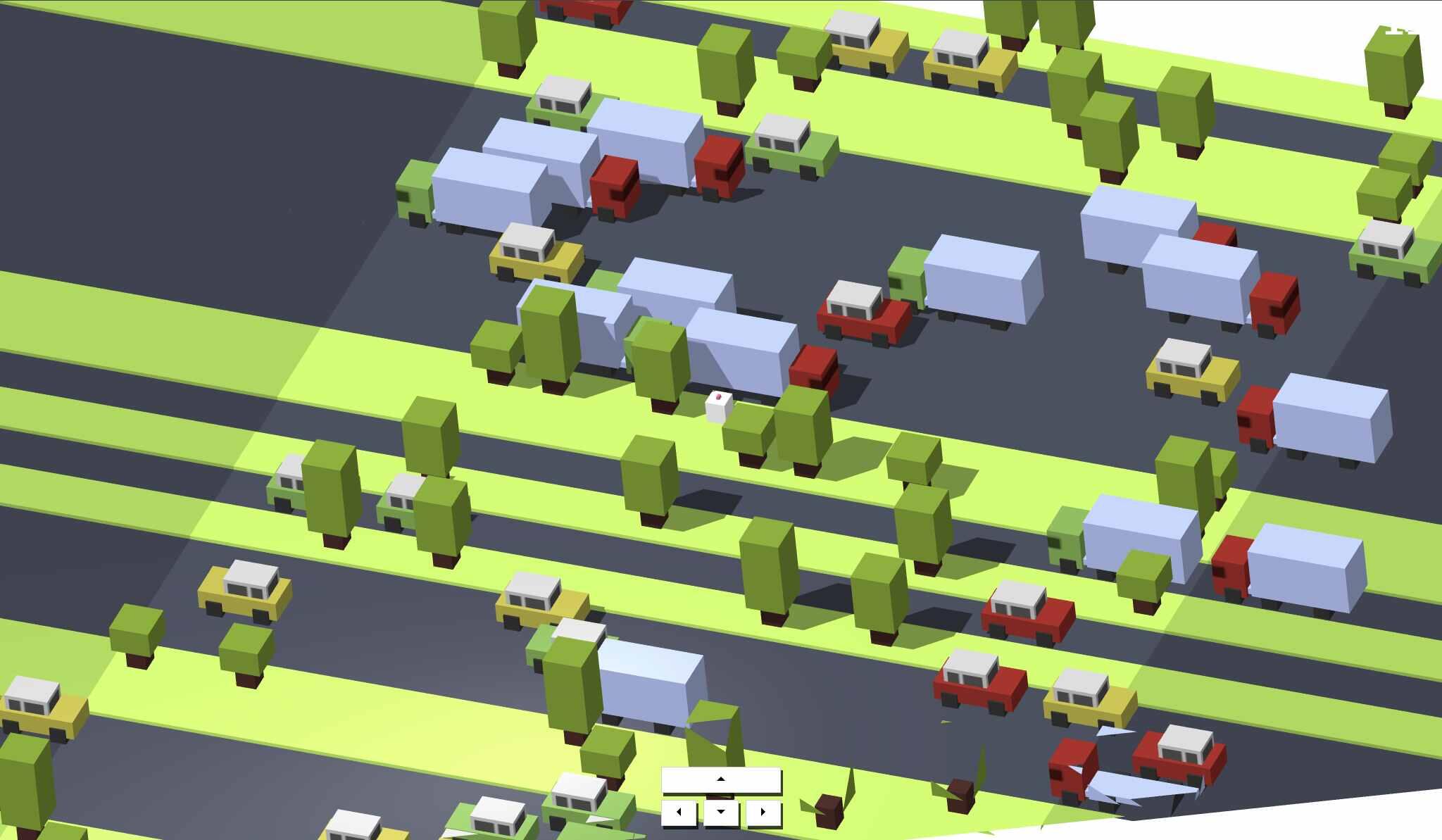 Crossy Road Game - HTML CSS JavaScript - Projects Image
