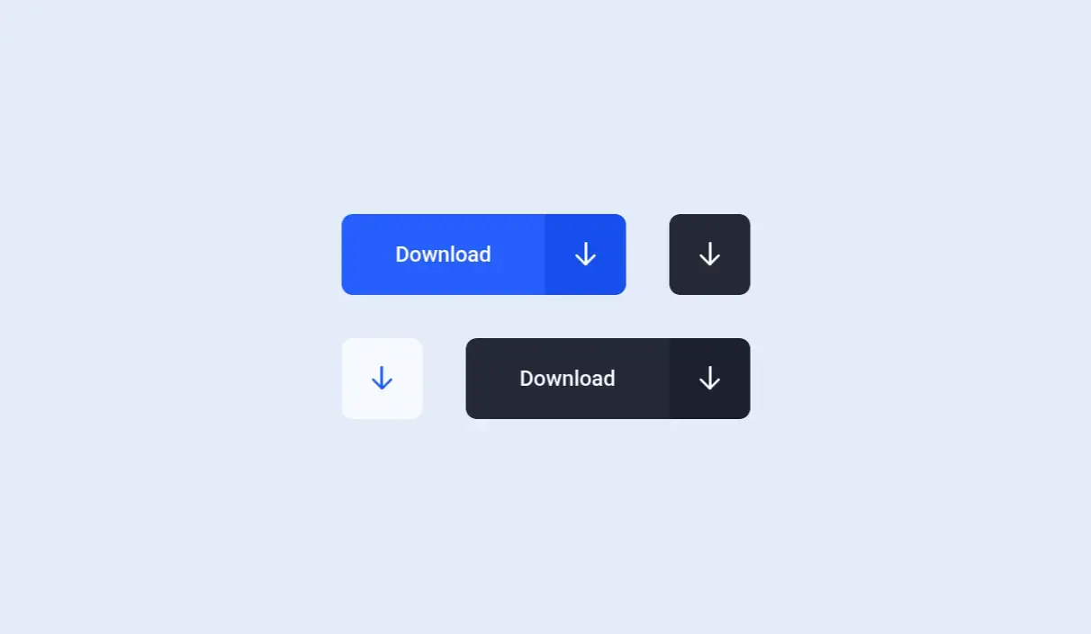 Download Button Animation in HTML & CSS – Stylish Interactive Button Effect - Project Thumbnail