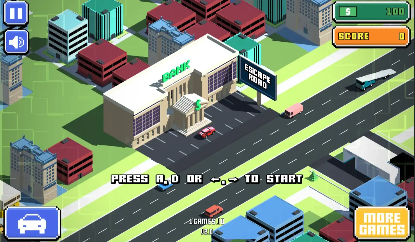 Escape Road Game | HTML CSS JavaScript Project Escape Road Game | HTML CSS JavaScript Project - Project Thumbnail