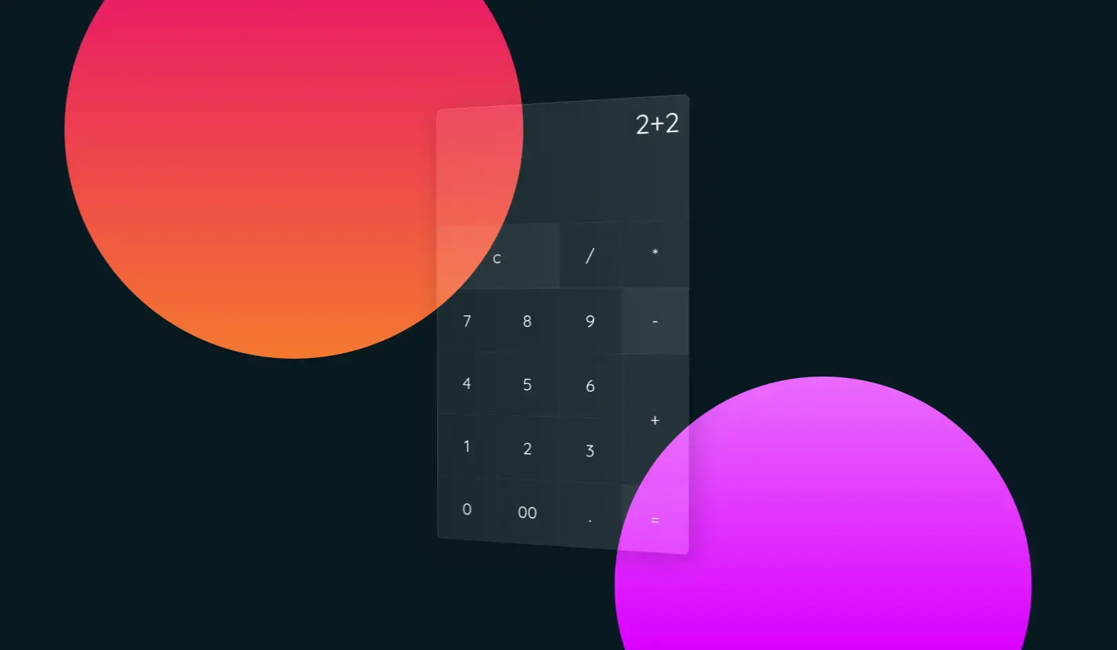 Glassmorphism Calculator in HTML, CSS & JavaScript – Stylish UI Calculator - Project Thumbnail