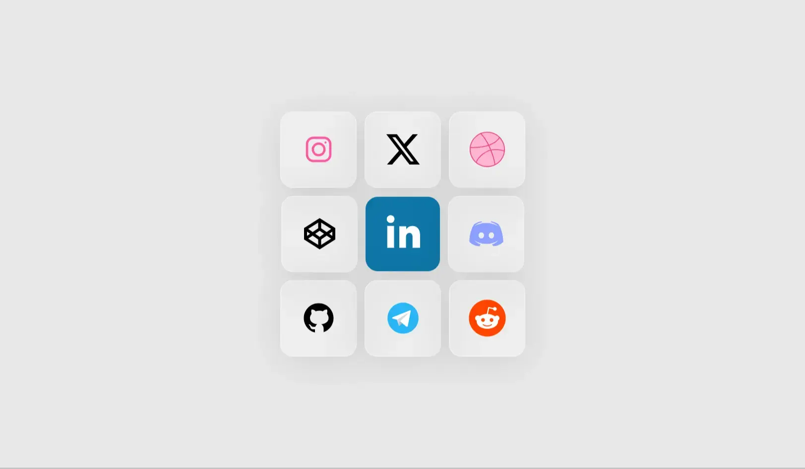 Hover for Social – CSS Social Media Hover Effects with Icons - Project Thumbnail