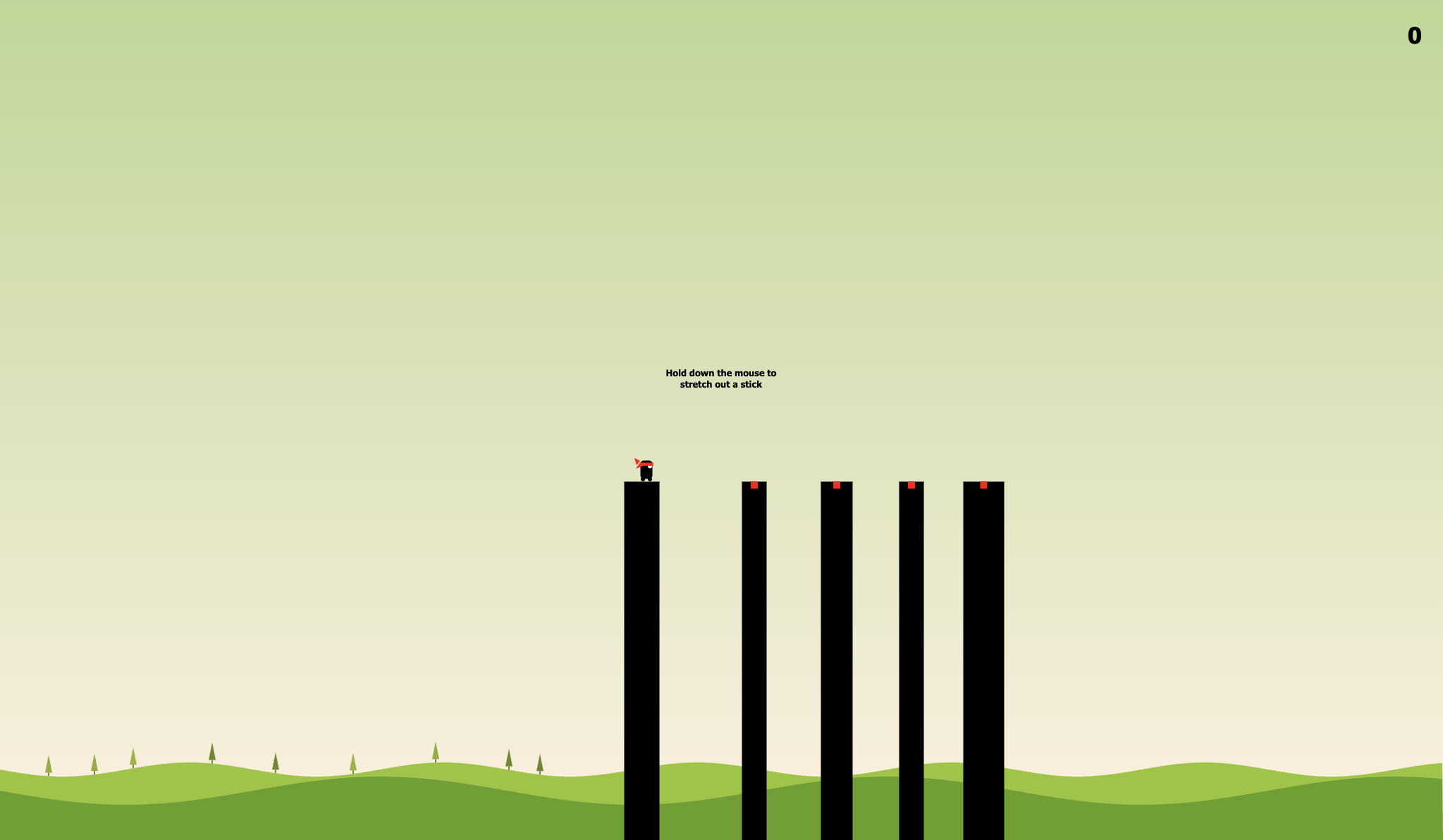 Stick Hero Game - HTML, CSS & JavaScript Mini Game - Projects Image